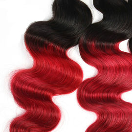 3 Bundles Remy  Ombre Human Hair Extensions Last Long Time For Girls
