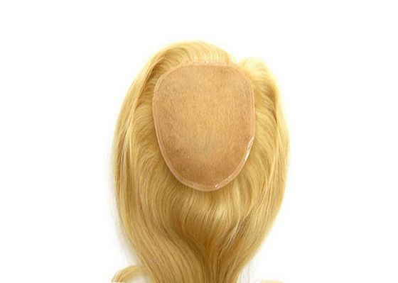 OEM Rechte Gouden 100% Remy Virgin Hair Wig met een Rand